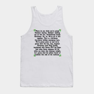 Hap, Hap, Happiest Christmas Tank Top